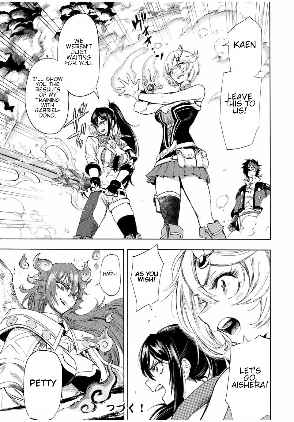Jigoku no Gouka de Yaka re Tsuzuketa Shounen. Saikyou no Honou Tsukai to Natte Fukkatsu Suru. Chapter 104 page 14 - Chapter 104: Unexpected Reunion