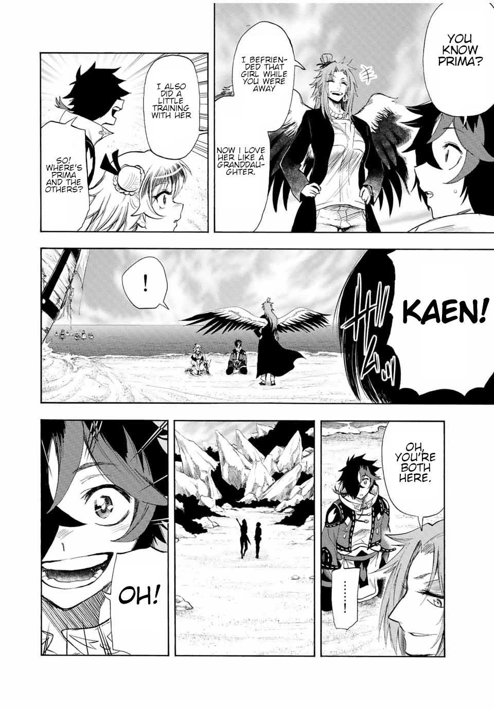 Jigoku no Gouka de Yaka re Tsuzuketa Shounen. Saikyou no Honou Tsukai to Natte Fukkatsu Suru. Chapter 104 page 7 - Chapter 104: Unexpected Reunion