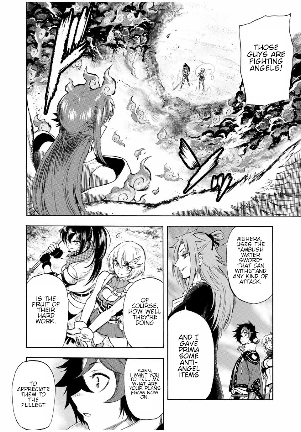 Jigoku no Gouka de Yaka re Tsuzuketa Shounen. Saikyou no Honou Tsukai to Natte Fukkatsu Suru. Chapter 105 page 4 - Chapter 105: The End. [END]