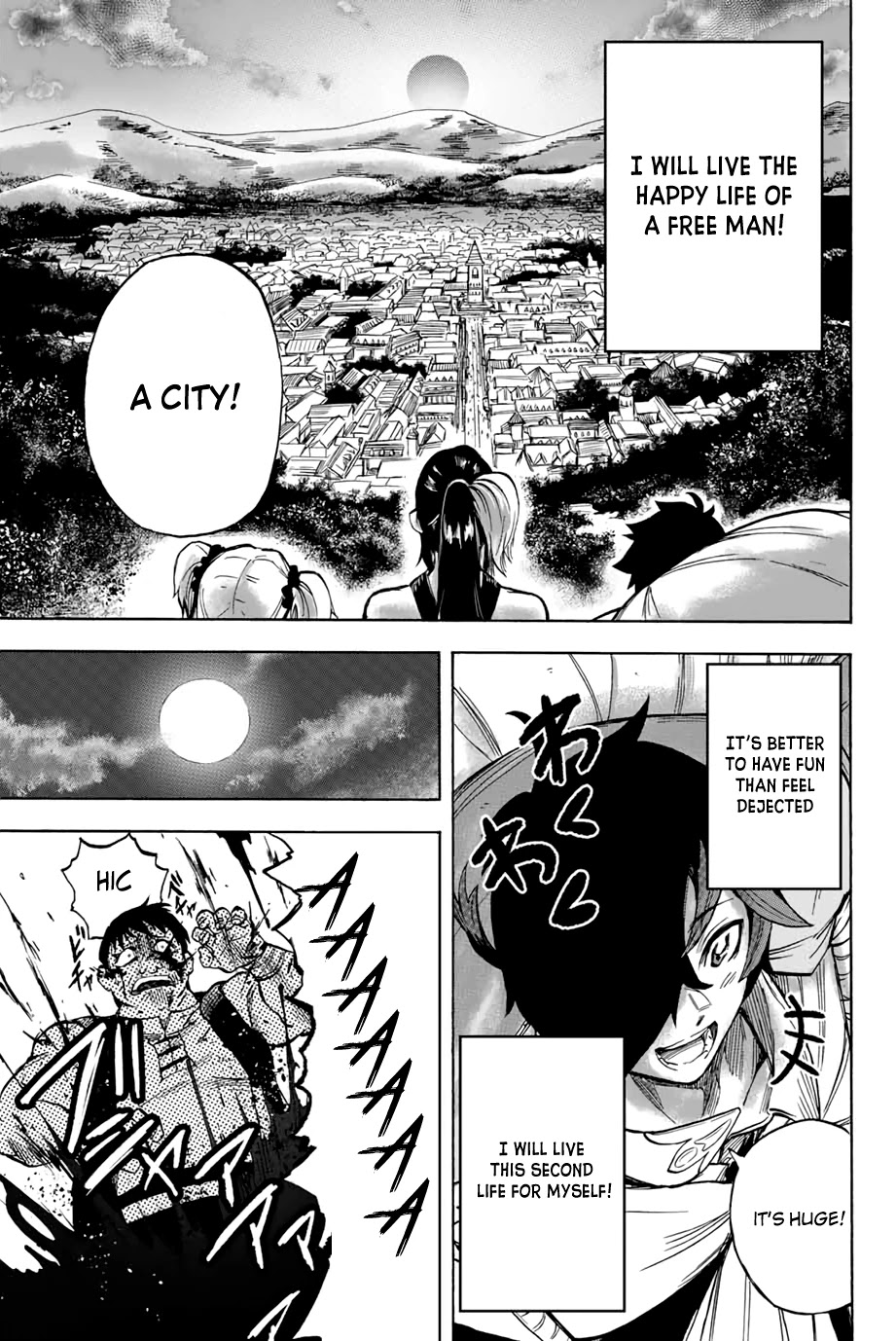 Jigoku no Gouka de Yaka re Tsuzuketa Shounen. Saikyou no Honou Tsukai to Natte Fukkatsu Suru. Chapter 11 page 5 - Chapter 11