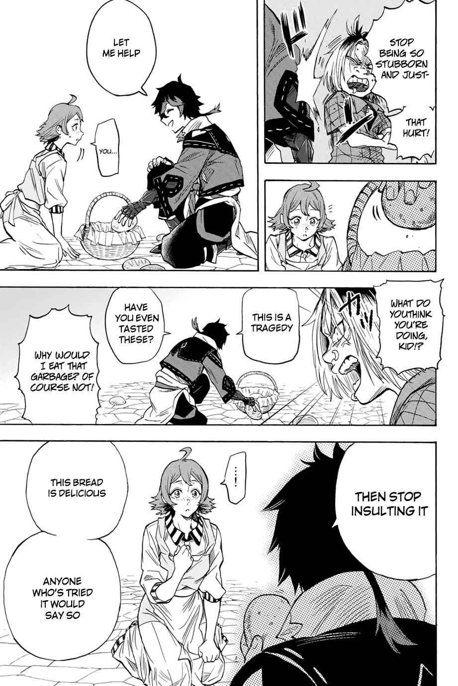 Jigoku no Gouka de Yaka re Tsuzuketa Shounen. Saikyou no Honou Tsukai to Natte Fukkatsu Suru. Chapter 12 page 7 - Chapter 12