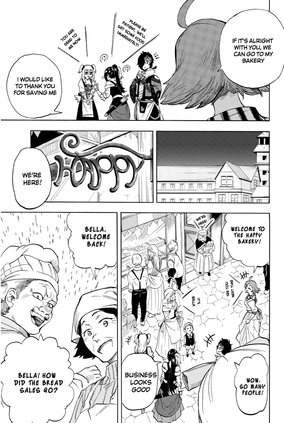 Jigoku no Gouka de Yaka re Tsuzuketa Shounen. Saikyou no Honou Tsukai to Natte Fukkatsu Suru. Chapter 13 page 3 - Chapter 13