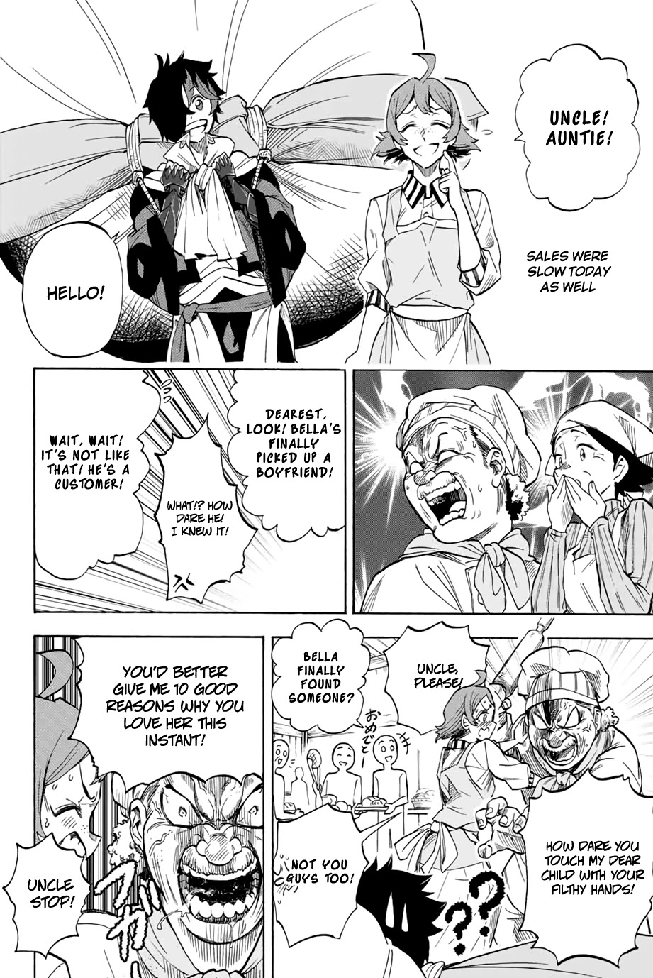 Jigoku no Gouka de Yaka re Tsuzuketa Shounen. Saikyou no Honou Tsukai to Natte Fukkatsu Suru. Chapter 13 page 4 - Chapter 13