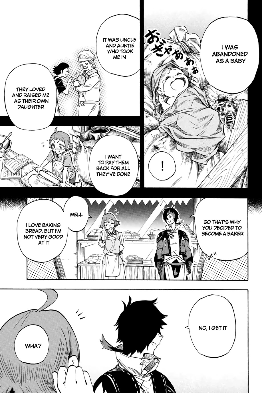 Jigoku no Gouka de Yaka re Tsuzuketa Shounen. Saikyou no Honou Tsukai to Natte Fukkatsu Suru. Chapter 13 page 7 - Chapter 13