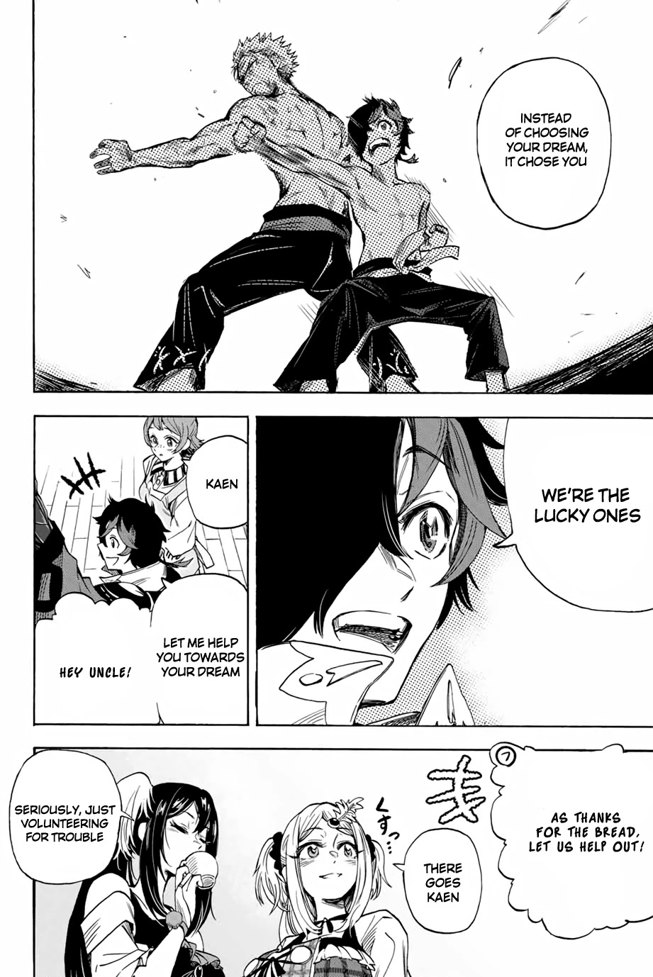 Jigoku no Gouka de Yaka re Tsuzuketa Shounen. Saikyou no Honou Tsukai to Natte Fukkatsu Suru. Chapter 13 page 8 - Chapter 13