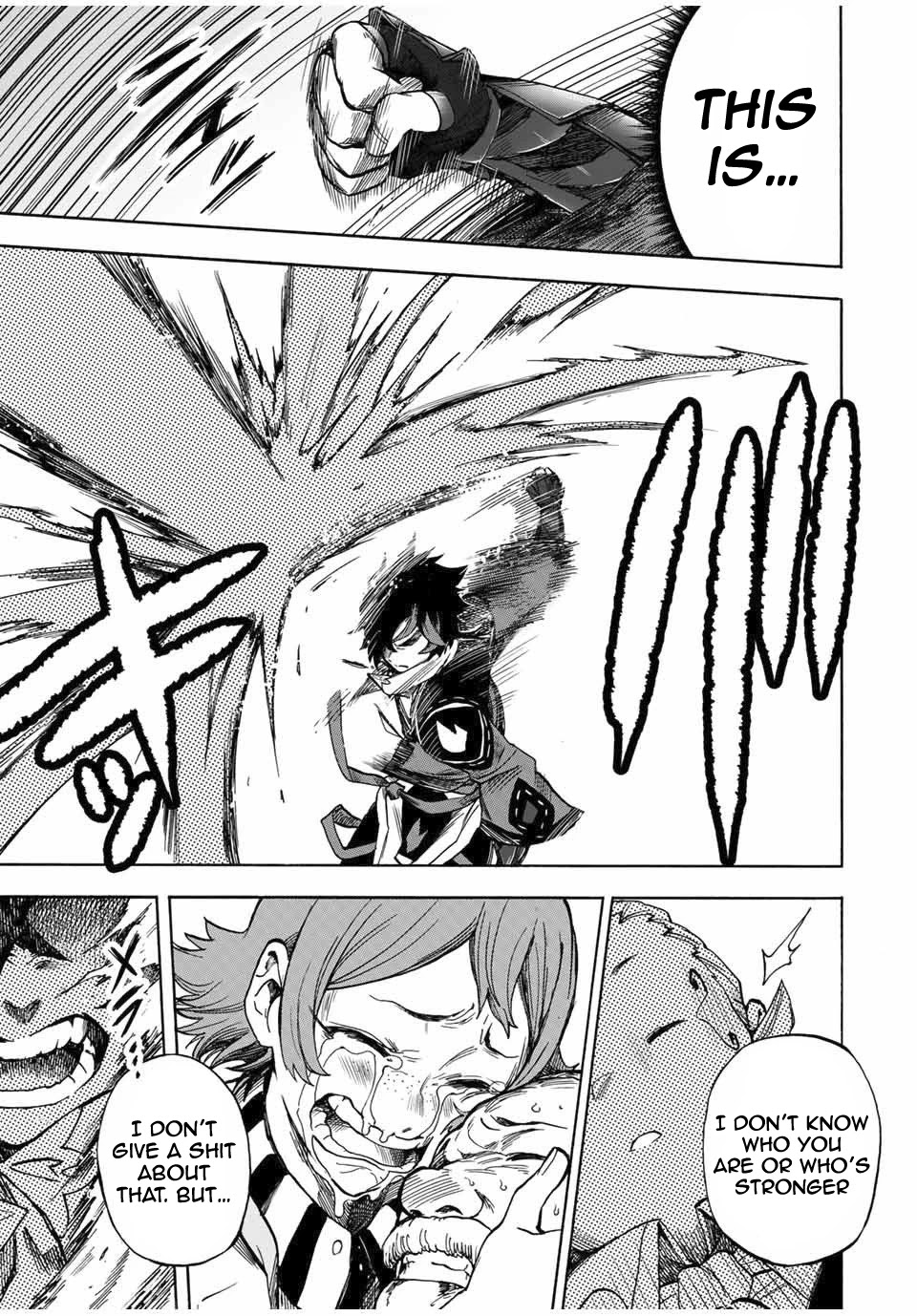 Jigoku no Gouka de Yaka re Tsuzuketa Shounen. Saikyou no Honou Tsukai to Natte Fukkatsu Suru. Chapter 14 page 12 - Chapter 14: BOSS: The Twelfth Angel of the Holy Angel Church, Maurye
