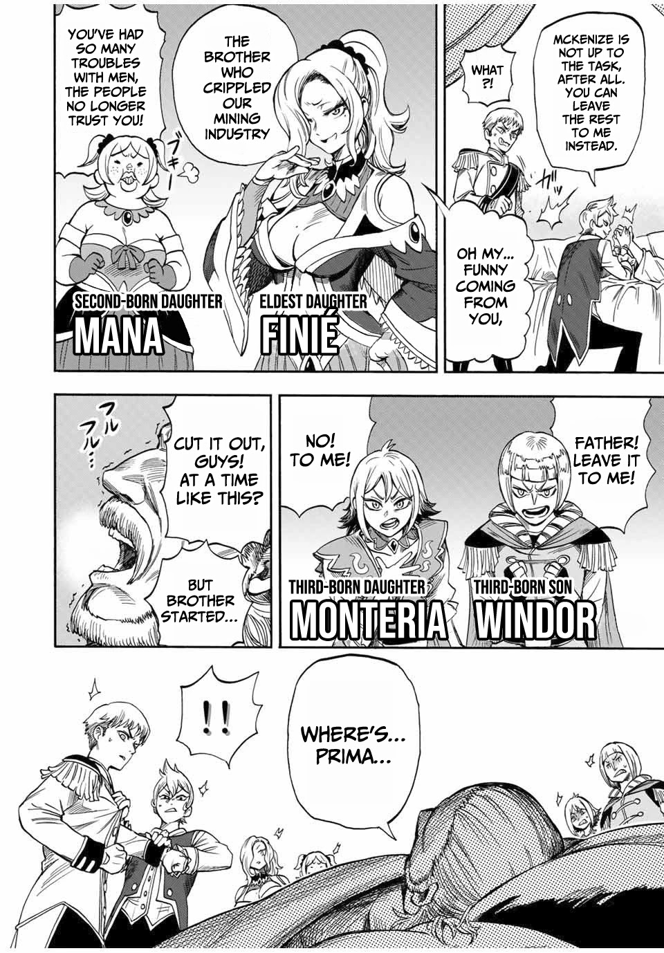 Jigoku no Gouka de Yaka re Tsuzuketa Shounen. Saikyou no Honou Tsukai to Natte Fukkatsu Suru. Chapter 15 page 3 - Chapter 15: BOSS: The Twelfth Angel of the Holy Angel Church, Maurye (2)