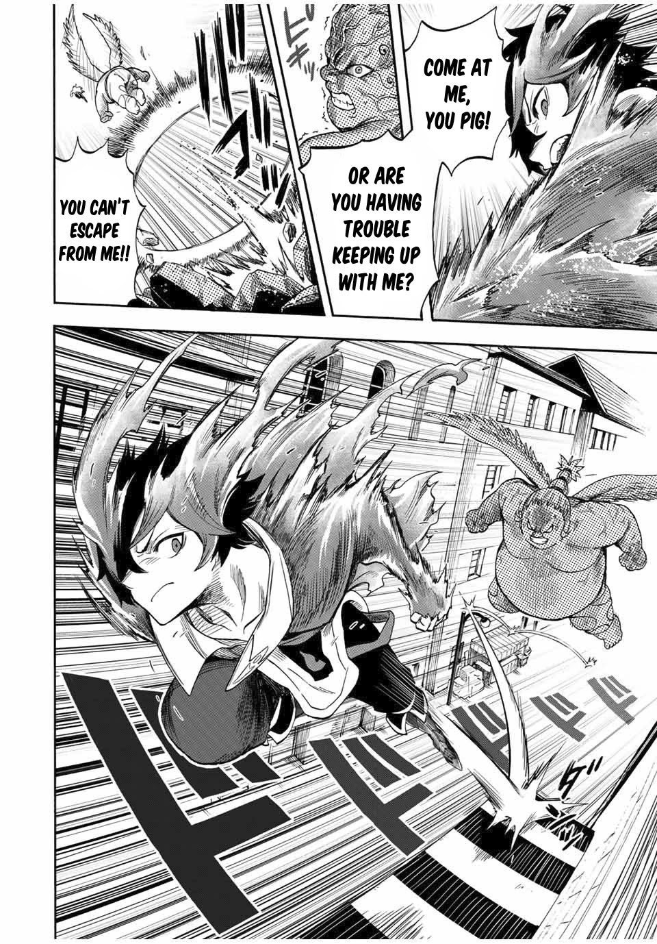 Jigoku no Gouka de Yaka re Tsuzuketa Shounen. Saikyou no Honou Tsukai to Natte Fukkatsu Suru. Chapter 16 page 11 - Chapter 16: BOSS: The Twelfth Angel of the Holy Angel Church, Maurye (3)