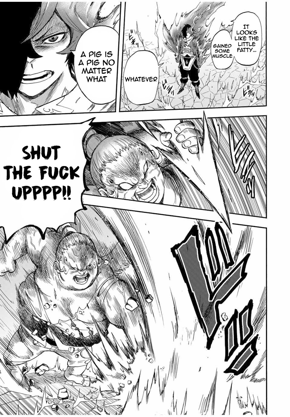 Jigoku no Gouka de Yaka re Tsuzuketa Shounen. Saikyou no Honou Tsukai to Natte Fukkatsu Suru. Chapter 16 page 6 - Chapter 16: BOSS: The Twelfth Angel of the Holy Angel Church, Maurye (3)