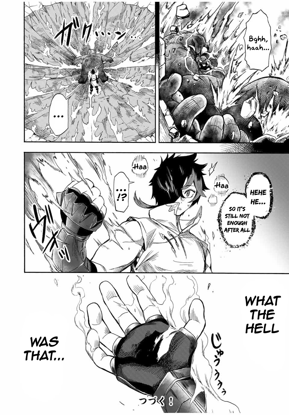 Jigoku no Gouka de Yaka re Tsuzuketa Shounen. Saikyou no Honou Tsukai to Natte Fukkatsu Suru. Chapter 17 page 13 - Chapter 17: BOSS: The Twelfth Angel of the Holy Angel Church, Maurye (4)