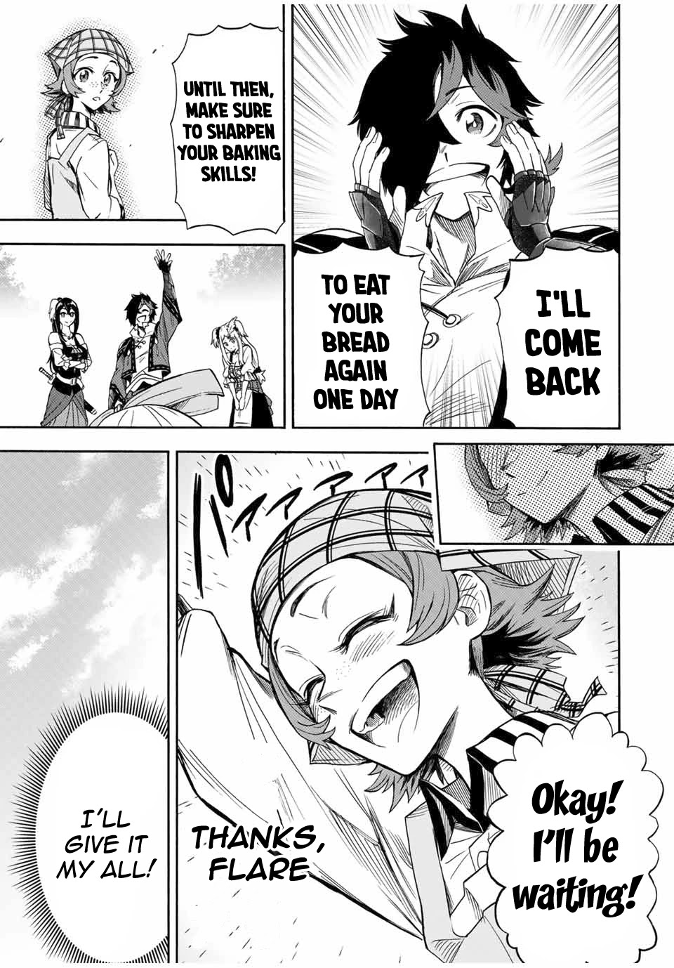 Jigoku no Gouka de Yaka re Tsuzuketa Shounen. Saikyou no Honou Tsukai to Natte Fukkatsu Suru. Chapter 19 page 4 - Chapter 19: Goodbye to the Western City
