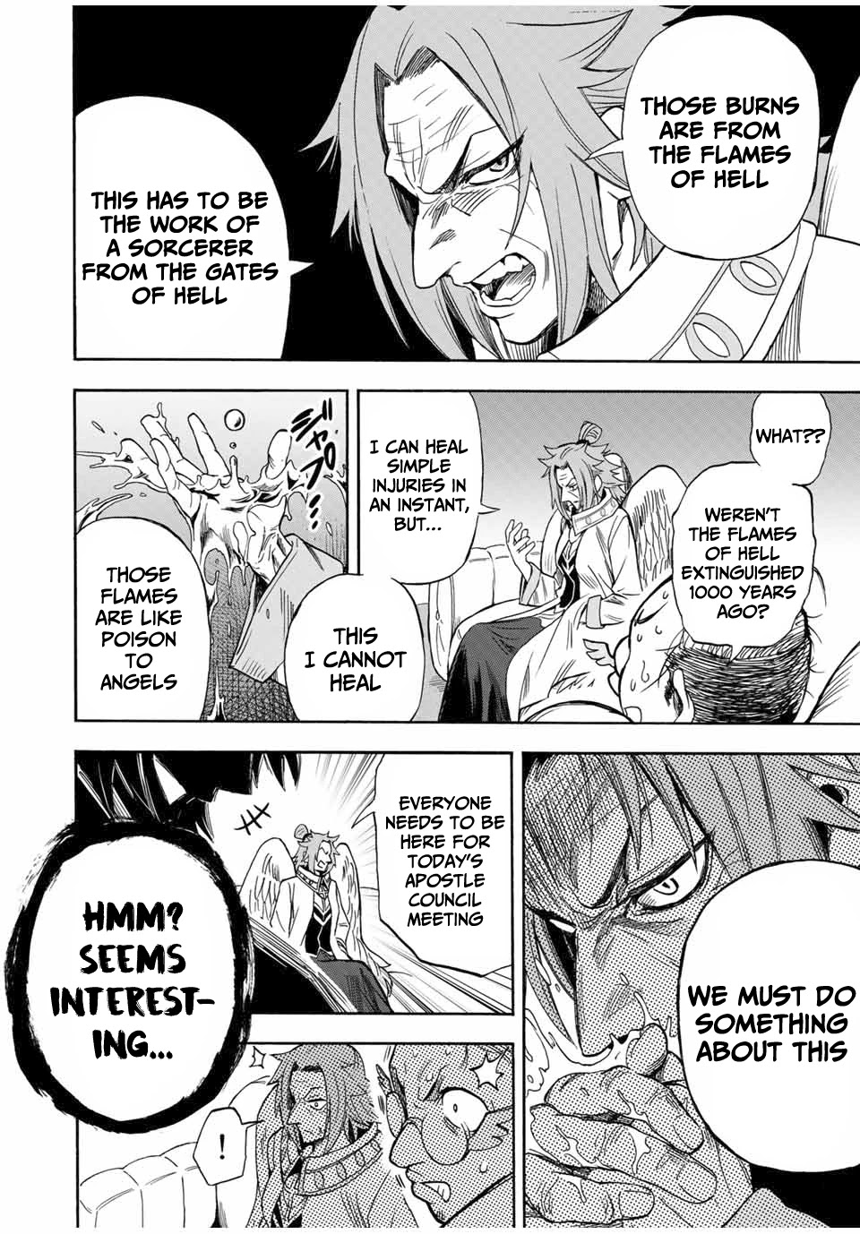 Jigoku no Gouka de Yaka re Tsuzuketa Shounen. Saikyou no Honou Tsukai to Natte Fukkatsu Suru. Chapter 19 page 9 - Chapter 19: Goodbye to the Western City