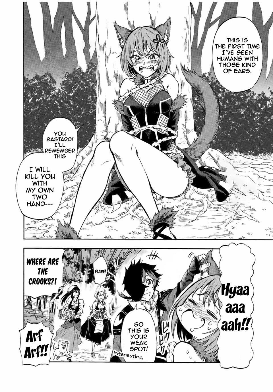 Jigoku no Gouka de Yaka re Tsuzuketa Shounen. Saikyou no Honou Tsukai to Natte Fukkatsu Suru. Chapter 21 page 13 - Chapter 21: Assaliant