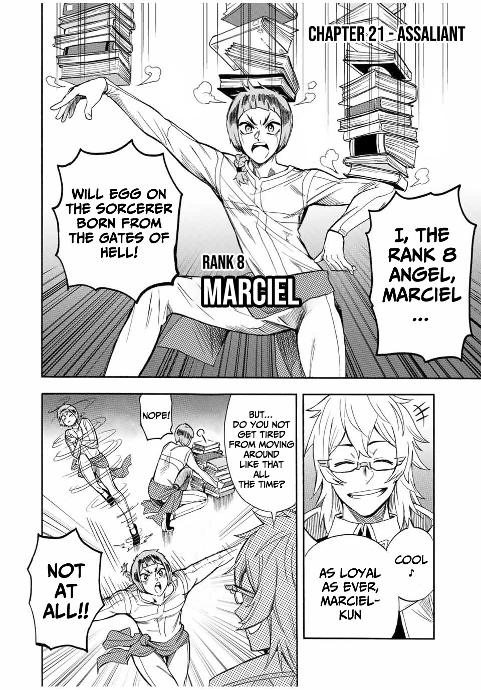 Jigoku no Gouka de Yaka re Tsuzuketa Shounen. Saikyou no Honou Tsukai to Natte Fukkatsu Suru. Chapter 21 page 3 - Chapter 21: Assaliant