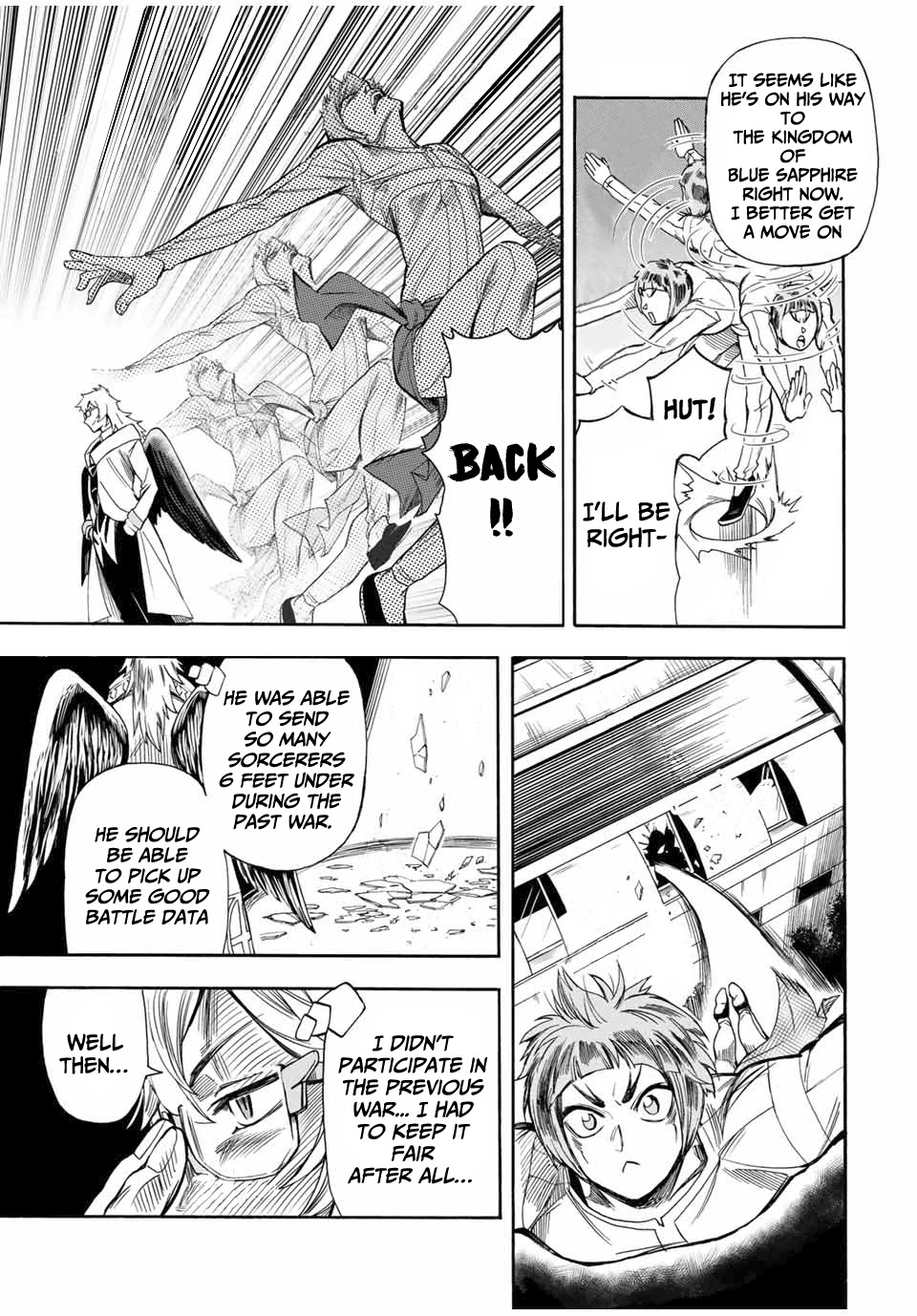Jigoku no Gouka de Yaka re Tsuzuketa Shounen. Saikyou no Honou Tsukai to Natte Fukkatsu Suru. Chapter 21 page 4 - Chapter 21: Assaliant