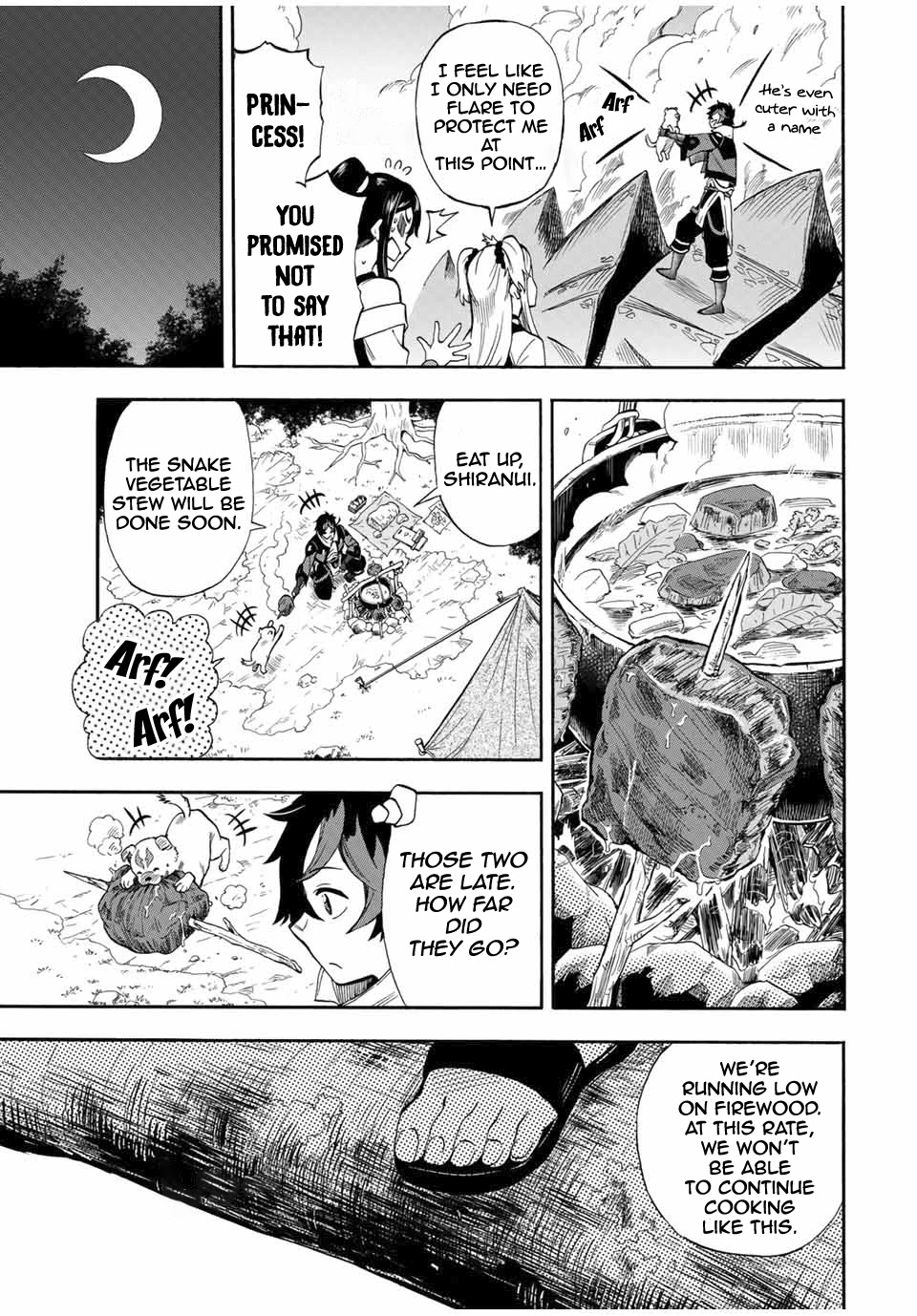 Jigoku no Gouka de Yaka re Tsuzuketa Shounen. Saikyou no Honou Tsukai to Natte Fukkatsu Suru. Chapter 21 page 6 - Chapter 21: Assaliant