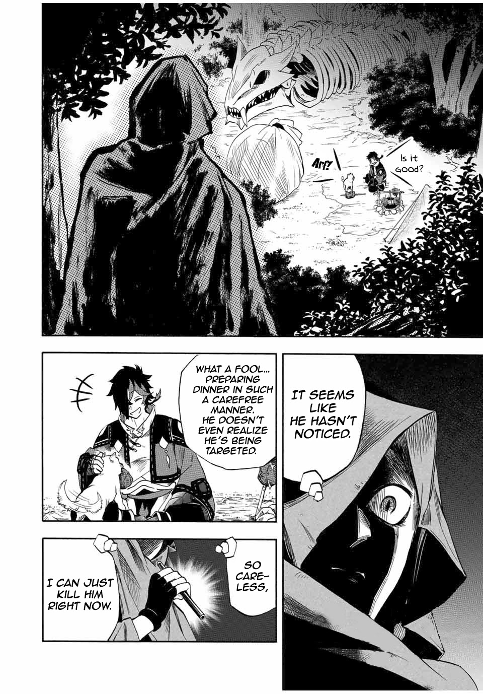Jigoku no Gouka de Yaka re Tsuzuketa Shounen. Saikyou no Honou Tsukai to Natte Fukkatsu Suru. Chapter 21 page 7 - Chapter 21: Assaliant