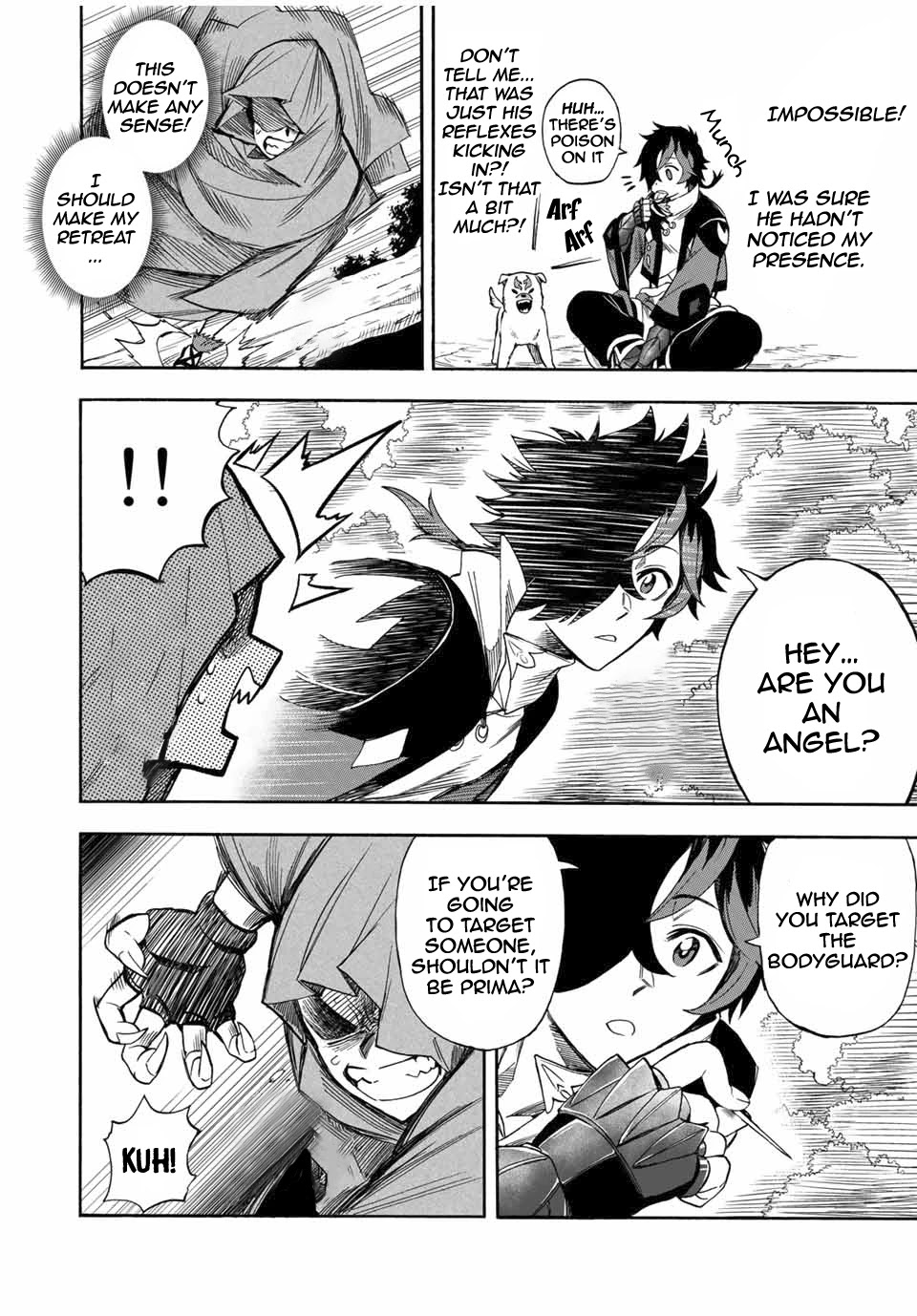 Jigoku no Gouka de Yaka re Tsuzuketa Shounen. Saikyou no Honou Tsukai to Natte Fukkatsu Suru. Chapter 21 page 9 - Chapter 21: Assaliant