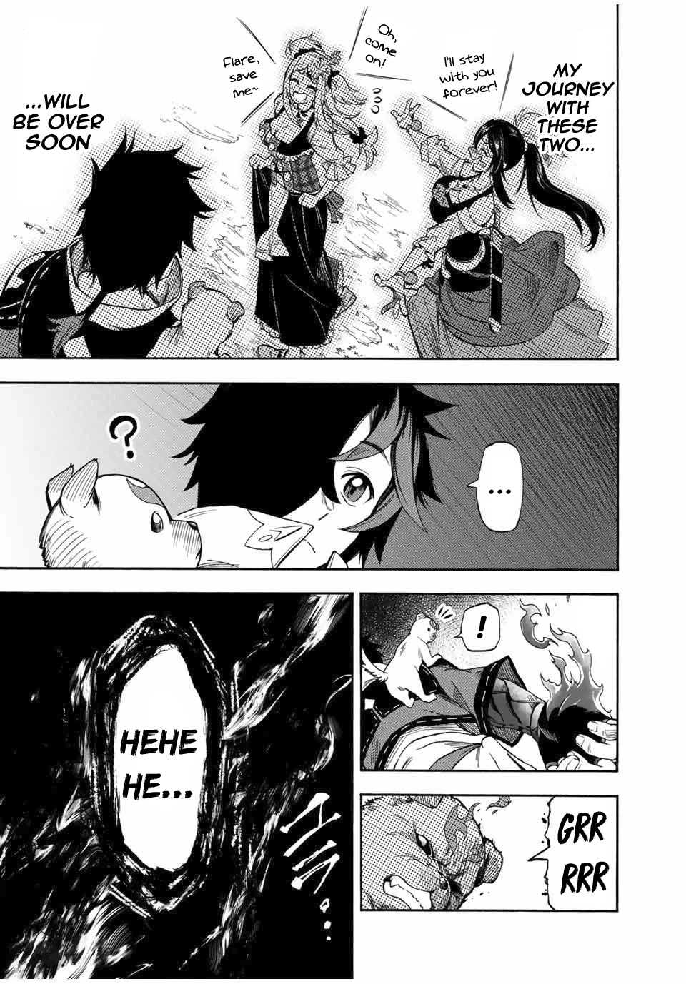 Jigoku no Gouka de Yaka re Tsuzuketa Shounen. Saikyou no Honou Tsukai to Natte Fukkatsu Suru. Chapter 22 page 13 - Chapter 22: Making a deal with Kurone