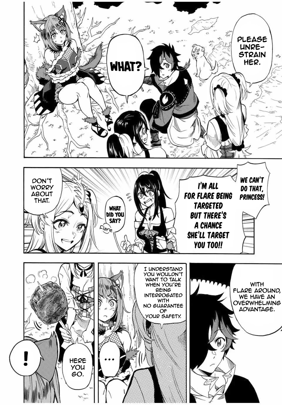 Jigoku no Gouka de Yaka re Tsuzuketa Shounen. Saikyou no Honou Tsukai to Natte Fukkatsu Suru. Chapter 22 page 5 - Chapter 22: Making a deal with Kurone