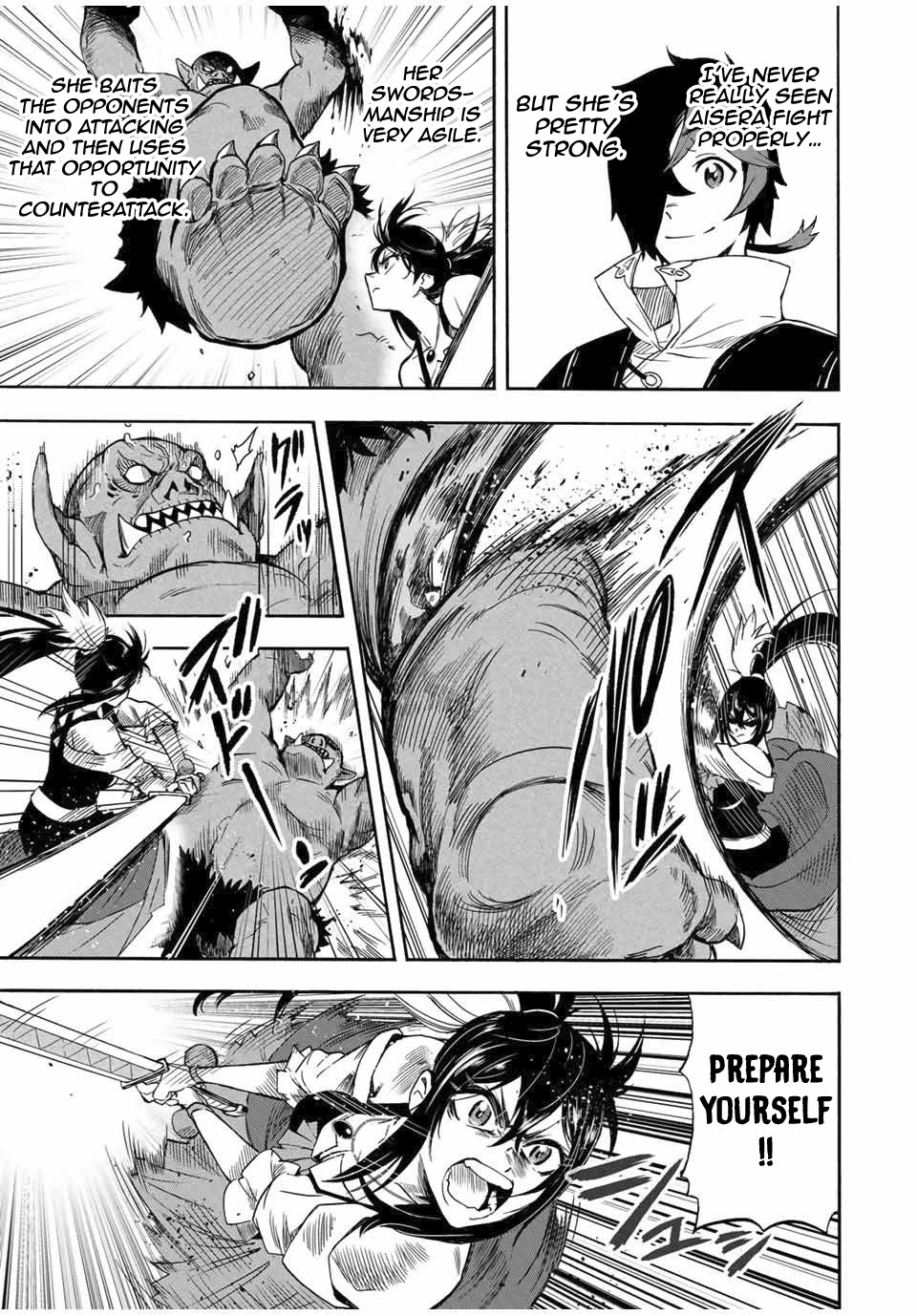 Jigoku no Gouka de Yaka re Tsuzuketa Shounen. Saikyou no Honou Tsukai to Natte Fukkatsu Suru. Chapter 23 page 4 - Chapter 23: Too Sudden for His Head