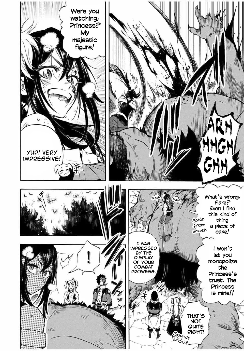 Jigoku no Gouka de Yaka re Tsuzuketa Shounen. Saikyou no Honou Tsukai to Natte Fukkatsu Suru. Chapter 23 page 5 - Chapter 23: Too Sudden for His Head