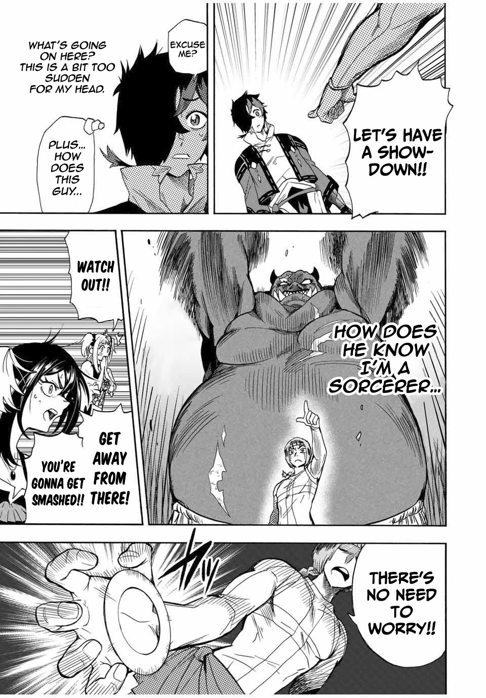 Jigoku no Gouka de Yaka re Tsuzuketa Shounen. Saikyou no Honou Tsukai to Natte Fukkatsu Suru. Chapter 23 page 8 - Chapter 23: Too Sudden for His Head