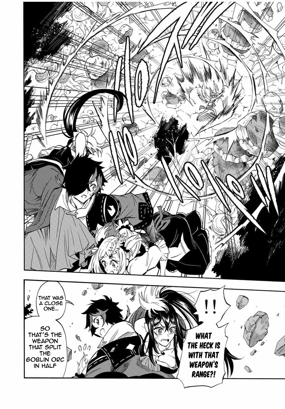 Jigoku no Gouka de Yaka re Tsuzuketa Shounen. Saikyou no Honou Tsukai to Natte Fukkatsu Suru. Chapter 24 page 9 - Chapter 24: BOSS - Rank 8 Angel of The Holy Angel Church, Marciel