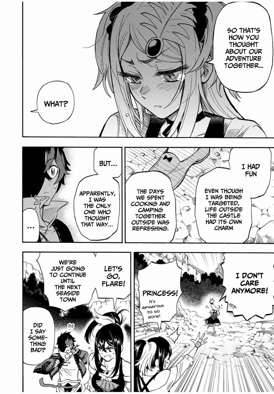 Jigoku no Gouka de Yaka re Tsuzuketa Shounen. Saikyou no Honou Tsukai to Natte Fukkatsu Suru. Chapter 26 page 7 - Chapter 26: Flare is a nuisance!?