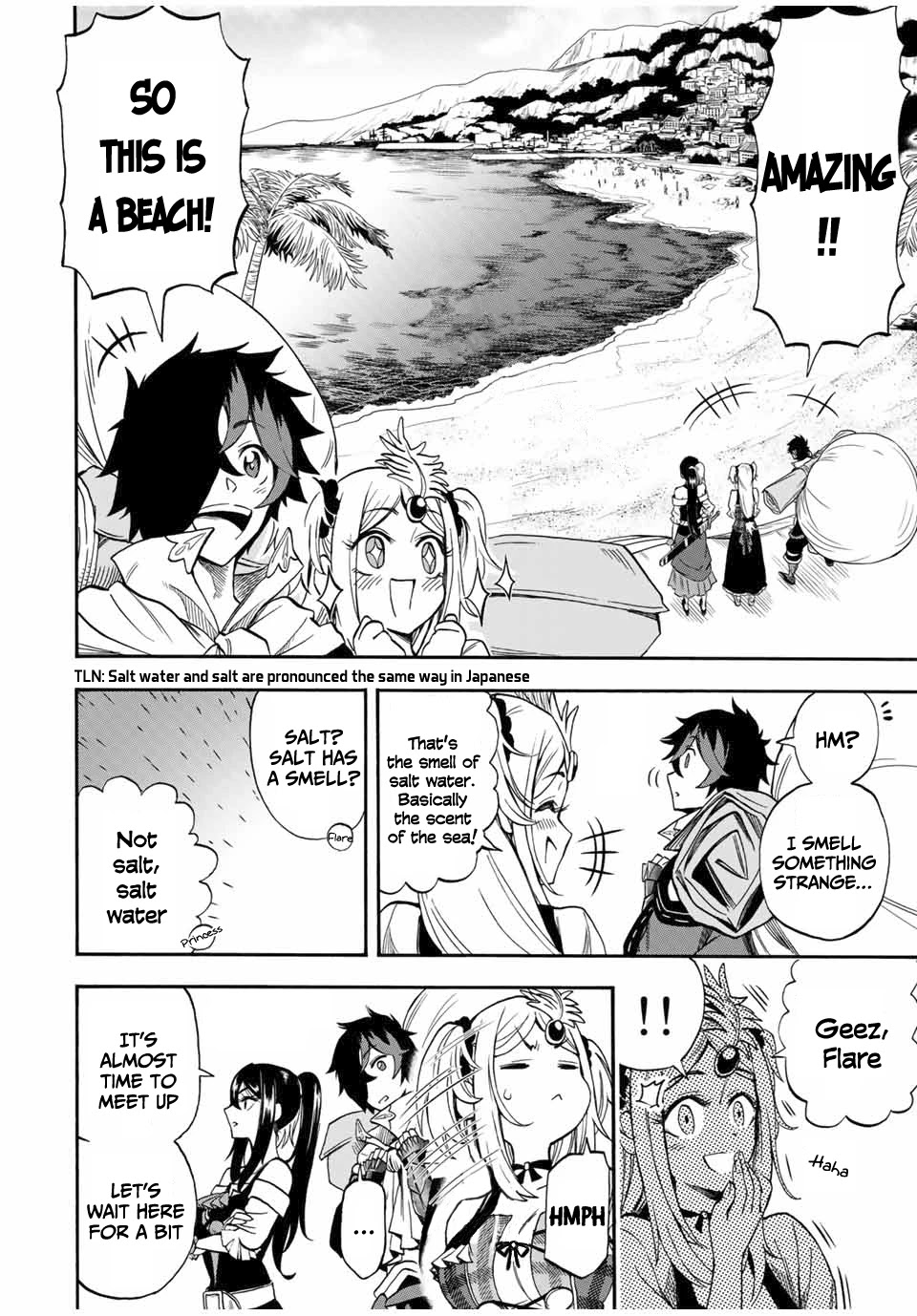 Jigoku no Gouka de Yaka re Tsuzuketa Shounen. Saikyou no Honou Tsukai to Natte Fukkatsu Suru. Chapter 26 page 9 - Chapter 26: Flare is a nuisance!?