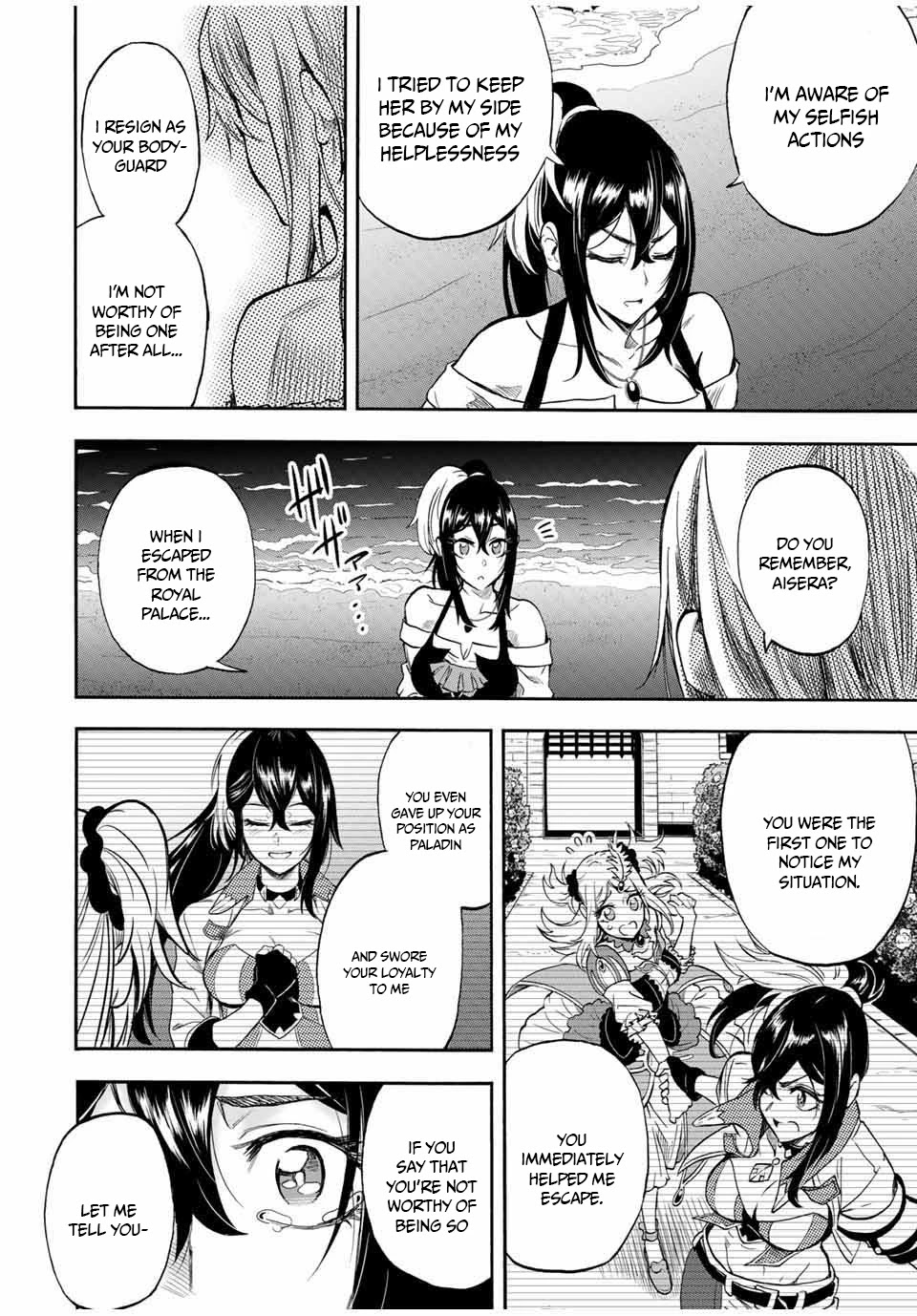 Jigoku no Gouka de Yaka re Tsuzuketa Shounen. Saikyou no Honou Tsukai to Natte Fukkatsu Suru. Chapter 29 page 10 - Chapter 29: Prima and Aisera