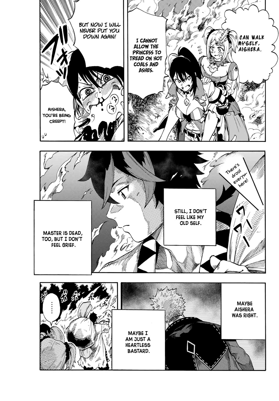 Jigoku no Gouka de Yaka re Tsuzuketa Shounen. Saikyou no Honou Tsukai to Natte Fukkatsu Suru. Chapter 3 page 5 - Chapter 3: It becomes clearer