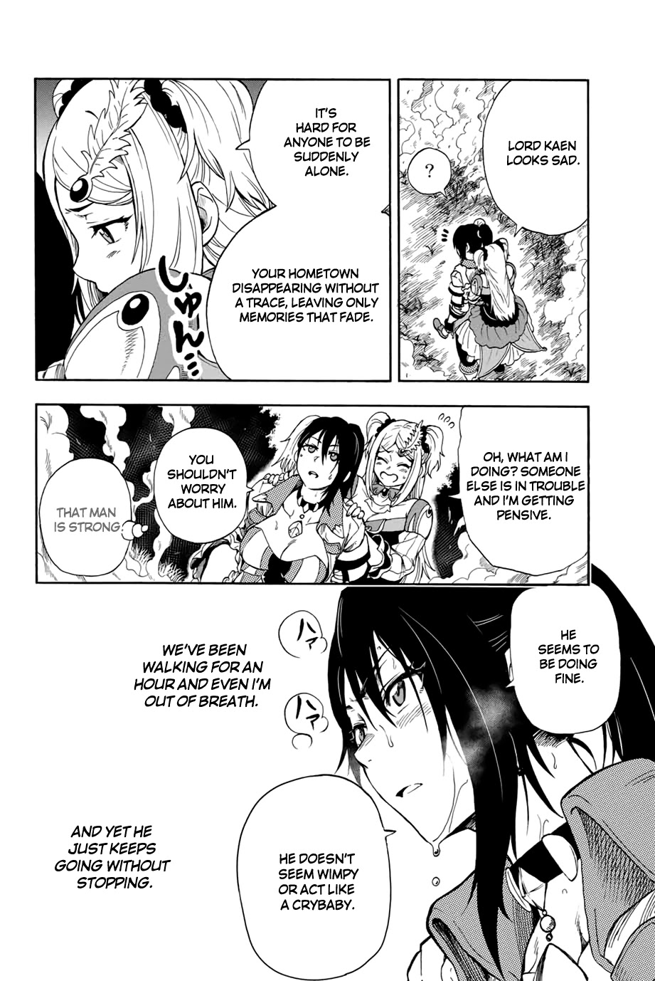 Jigoku no Gouka de Yaka re Tsuzuketa Shounen. Saikyou no Honou Tsukai to Natte Fukkatsu Suru. Chapter 3 page 6 - Chapter 3: It becomes clearer