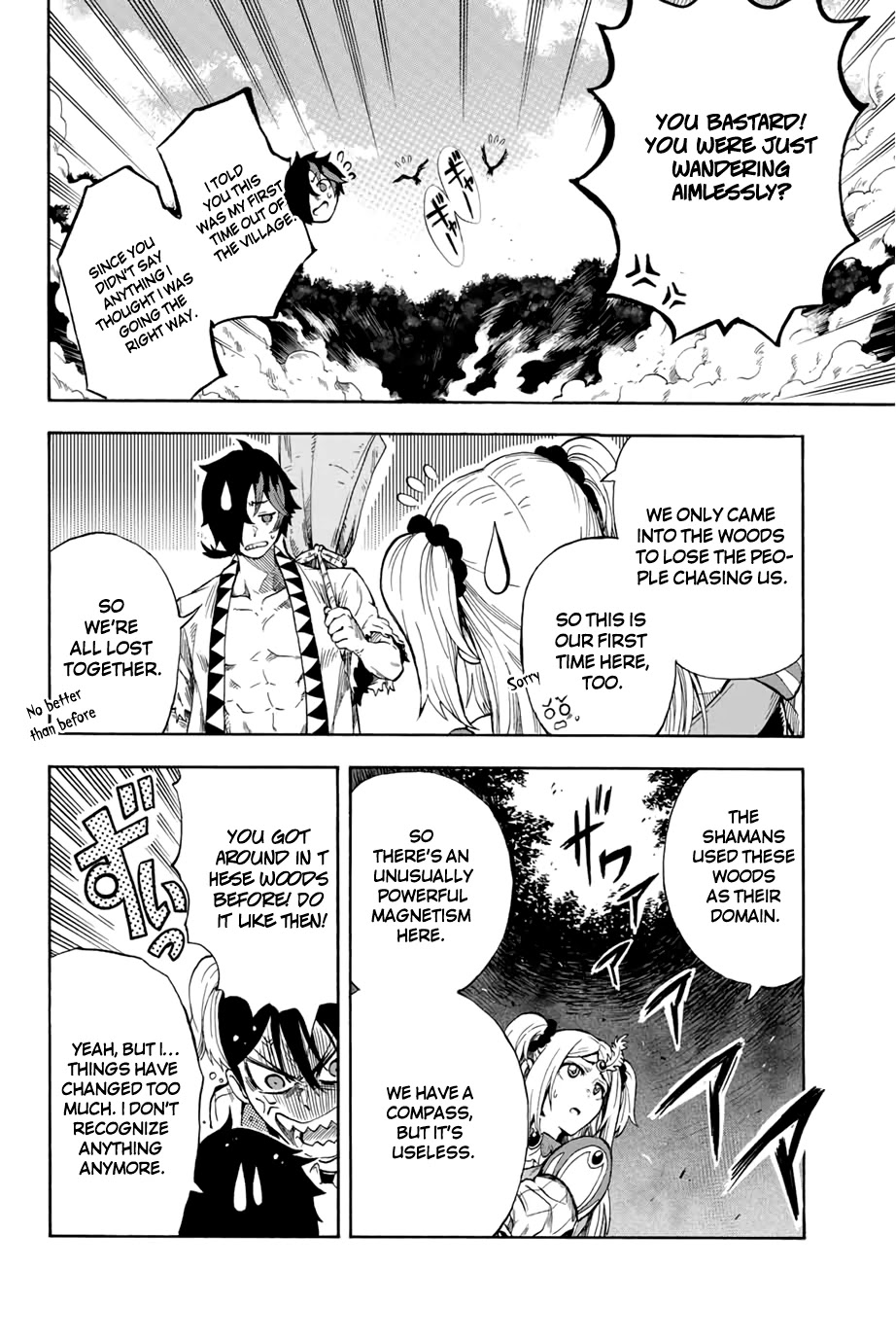 Jigoku no Gouka de Yaka re Tsuzuketa Shounen. Saikyou no Honou Tsukai to Natte Fukkatsu Suru. Chapter 3 page 8 - Chapter 3: It becomes clearer