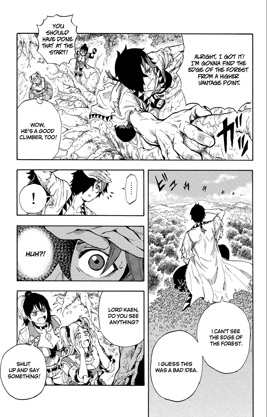 Jigoku no Gouka de Yaka re Tsuzuketa Shounen. Saikyou no Honou Tsukai to Natte Fukkatsu Suru. Chapter 3 page 9 - Chapter 3: It becomes clearer