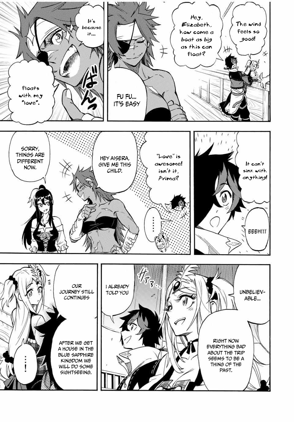 Jigoku no Gouka de Yaka re Tsuzuketa Shounen. Saikyou no Honou Tsukai to Natte Fukkatsu Suru. Chapter 30 page 5 - Chapter 30: Let's measure your skill!