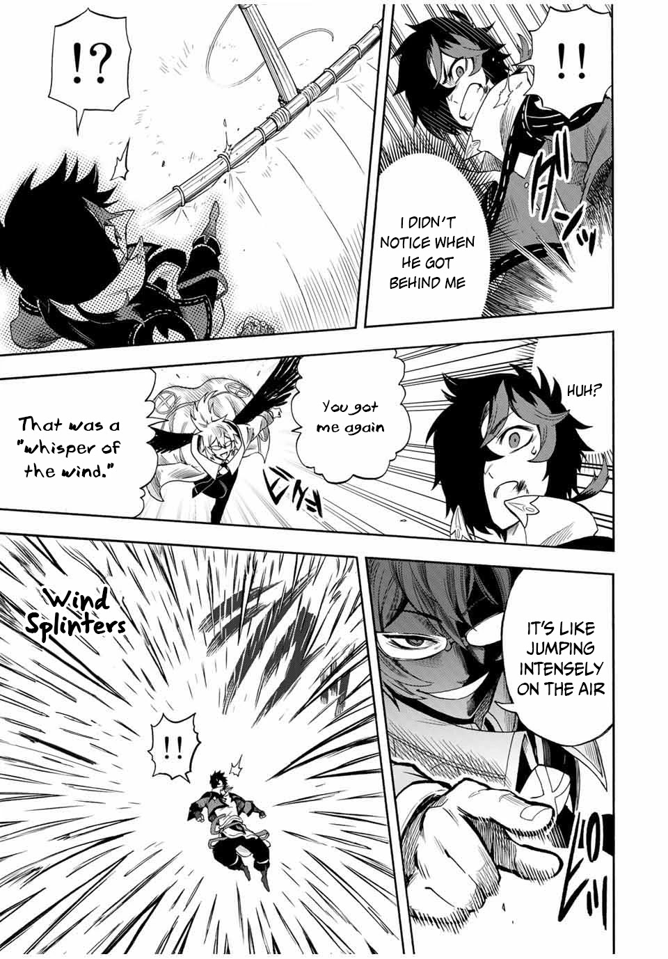 Jigoku no Gouka de Yaka re Tsuzuketa Shounen. Saikyou no Honou Tsukai to Natte Fukkatsu Suru. Chapter 33 page 11 - Chapter 33: BOSS - fight against the wind apostle of the church of the holy angels, Raphael part 3