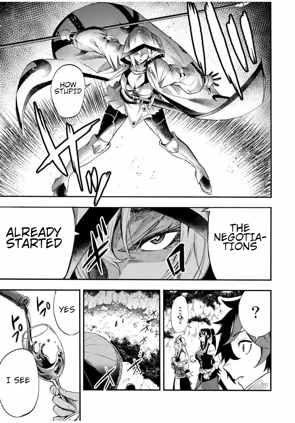 Jigoku no Gouka de Yaka re Tsuzuketa Shounen. Saikyou no Honou Tsukai to Natte Fukkatsu Suru. Chapter 39 page 10 - Chapter 39: Arrival at the Blue Sapphire kingdom!