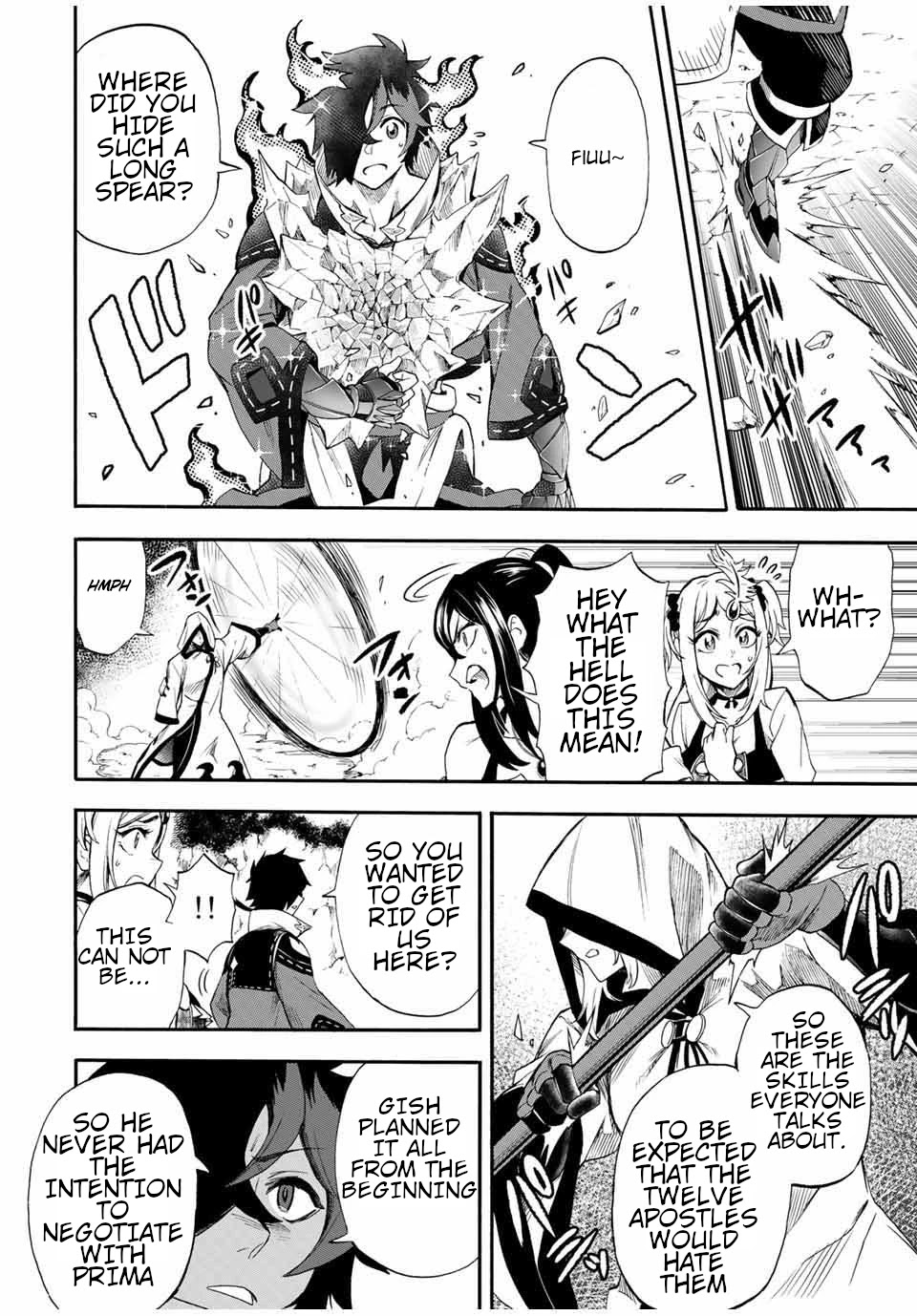 Jigoku no Gouka de Yaka re Tsuzuketa Shounen. Saikyou no Honou Tsukai to Natte Fukkatsu Suru. Chapter 39 page 9 - Chapter 39: Arrival at the Blue Sapphire kingdom!