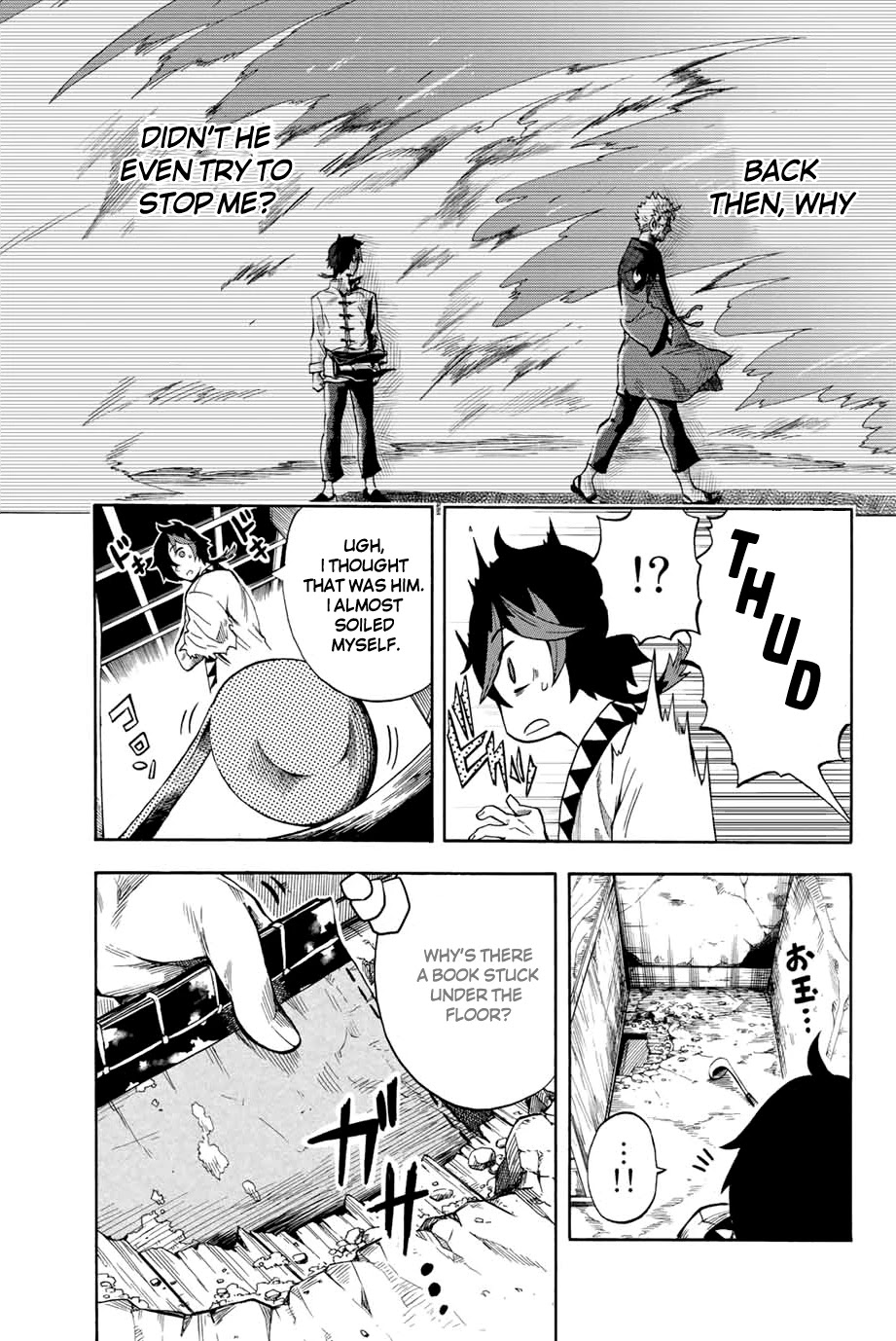 Jigoku no Gouka de Yaka re Tsuzuketa Shounen. Saikyou no Honou Tsukai to Natte Fukkatsu Suru. Chapter 4 page 5 - Chapter 4