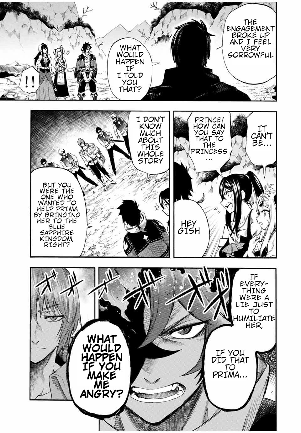 Jigoku no Gouka de Yaka re Tsuzuketa Shounen. Saikyou no Honou Tsukai to Natte Fukkatsu Suru. Chapter 40 page 4 - Chapter 40: Secret Royal Meeting