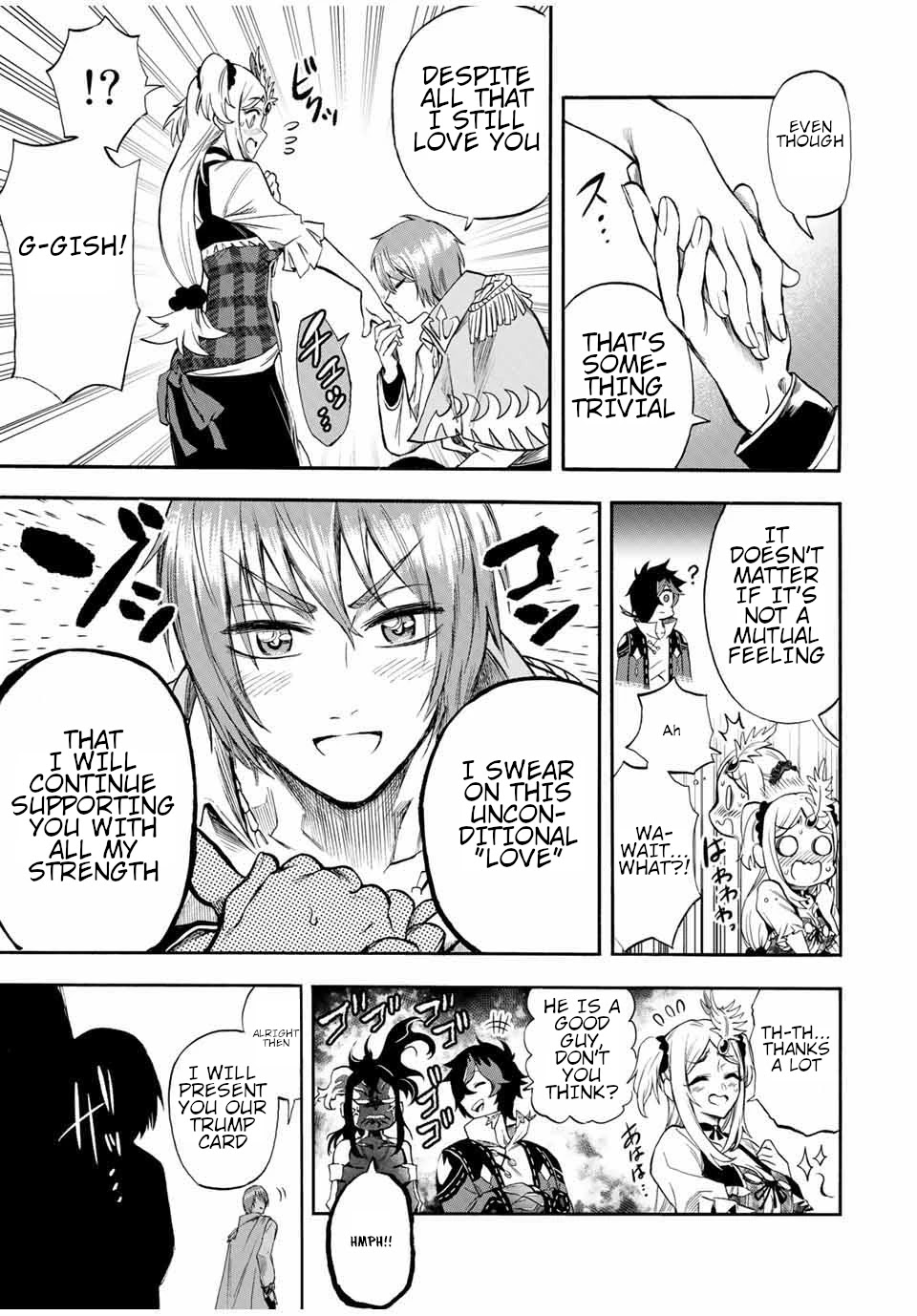 Jigoku no Gouka de Yaka re Tsuzuketa Shounen. Saikyou no Honou Tsukai to Natte Fukkatsu Suru. Chapter 40 page 8 - Chapter 40: Secret Royal Meeting
