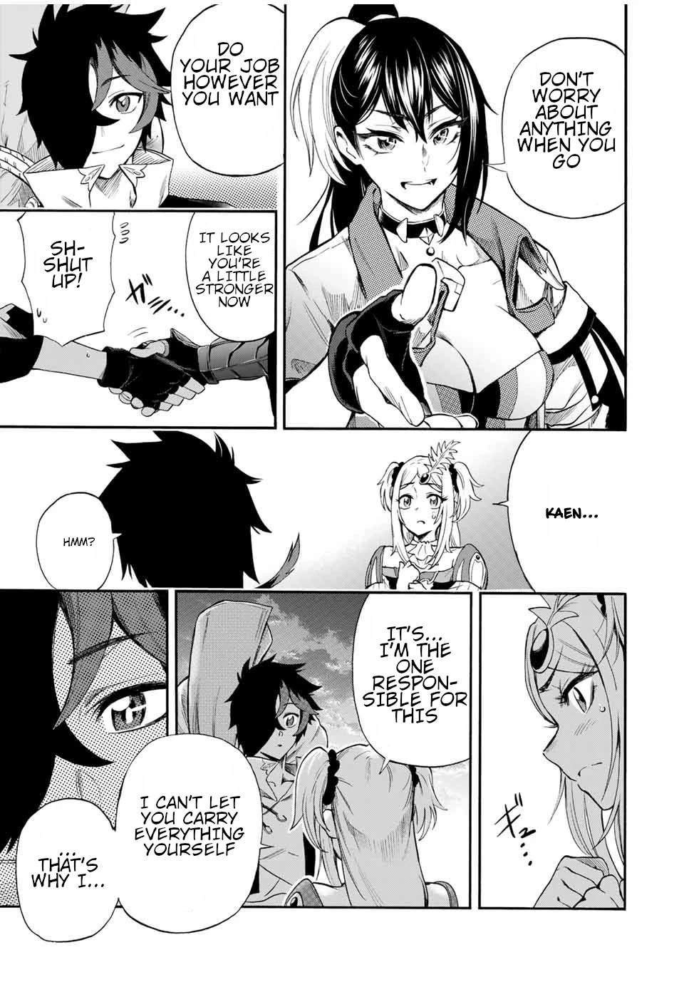 Jigoku no Gouka de Yaka re Tsuzuketa Shounen. Saikyou no Honou Tsukai to Natte Fukkatsu Suru. Chapter 41 page 6 - Chapter 41: The Escort of the Prince