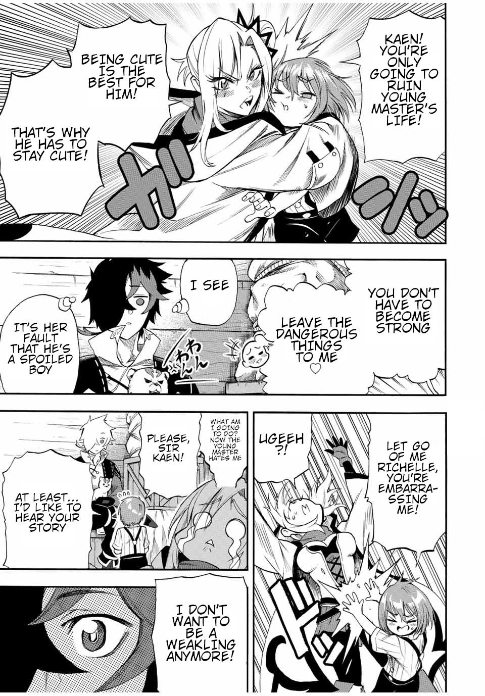 Jigoku no Gouka de Yaka re Tsuzuketa Shounen. Saikyou no Honou Tsukai to Natte Fukkatsu Suru. Chapter 42 page 8 - Chapter 42: Aboard the ship.