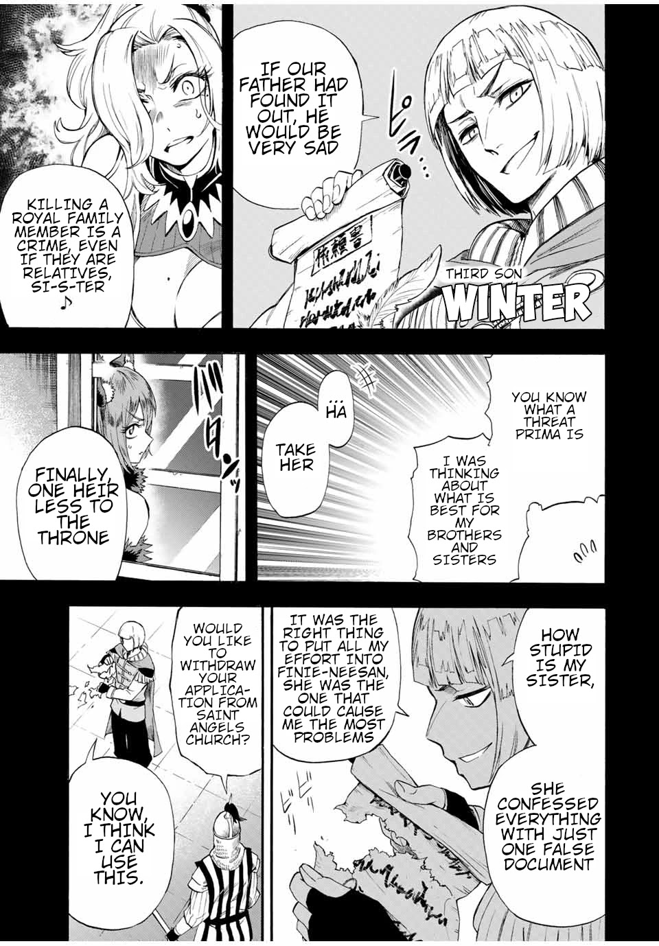 Jigoku no Gouka de Yaka re Tsuzuketa Shounen. Saikyou no Honou Tsukai to Natte Fukkatsu Suru. Chapter 43 page 10 - Chapter 43: In the meantime.