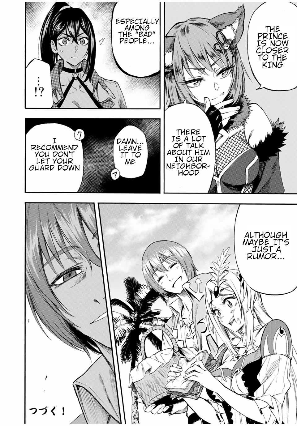 Jigoku no Gouka de Yaka re Tsuzuketa Shounen. Saikyou no Honou Tsukai to Natte Fukkatsu Suru. Chapter 43 page 13 - Chapter 43: In the meantime.