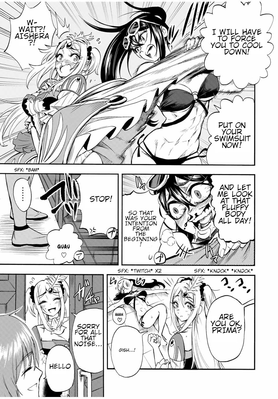 Jigoku no Gouka de Yaka re Tsuzuketa Shounen. Saikyou no Honou Tsukai to Natte Fukkatsu Suru. Chapter 43 page 4 - Chapter 43: In the meantime.