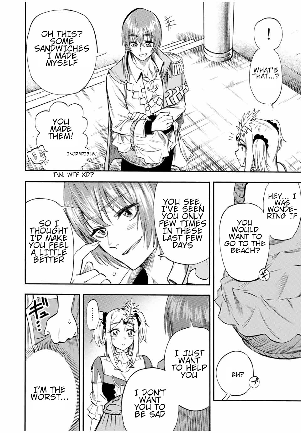 Jigoku no Gouka de Yaka re Tsuzuketa Shounen. Saikyou no Honou Tsukai to Natte Fukkatsu Suru. Chapter 43 page 5 - Chapter 43: In the meantime.