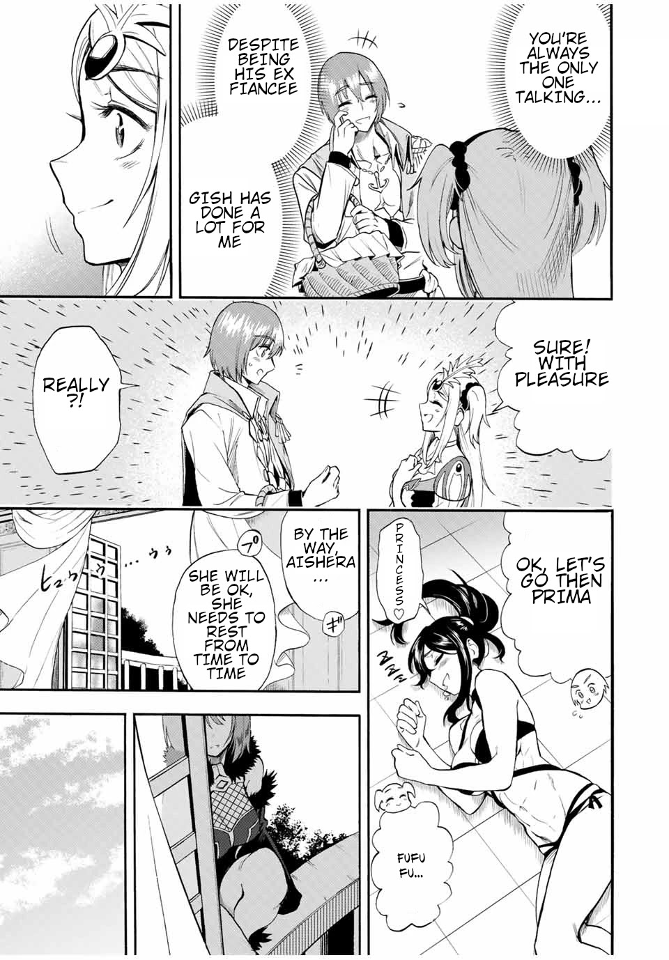 Jigoku no Gouka de Yaka re Tsuzuketa Shounen. Saikyou no Honou Tsukai to Natte Fukkatsu Suru. Chapter 43 page 6 - Chapter 43: In the meantime.