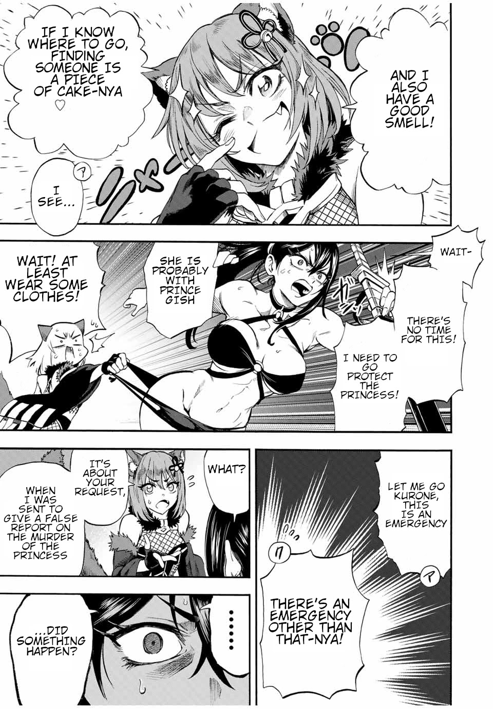 Jigoku no Gouka de Yaka re Tsuzuketa Shounen. Saikyou no Honou Tsukai to Natte Fukkatsu Suru. Chapter 43 page 8 - Chapter 43: In the meantime.